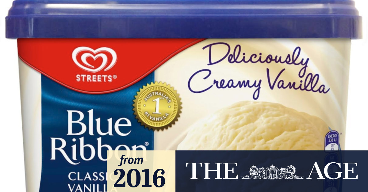 Blue Ribbon icecream recalled after plastic pieces found inside tubs